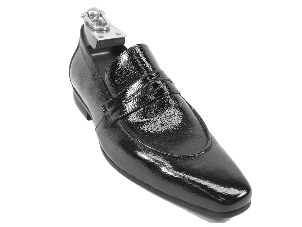 Black Leather Shoes for Men