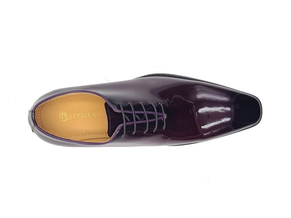 Wholecut Patent Leather Oxford