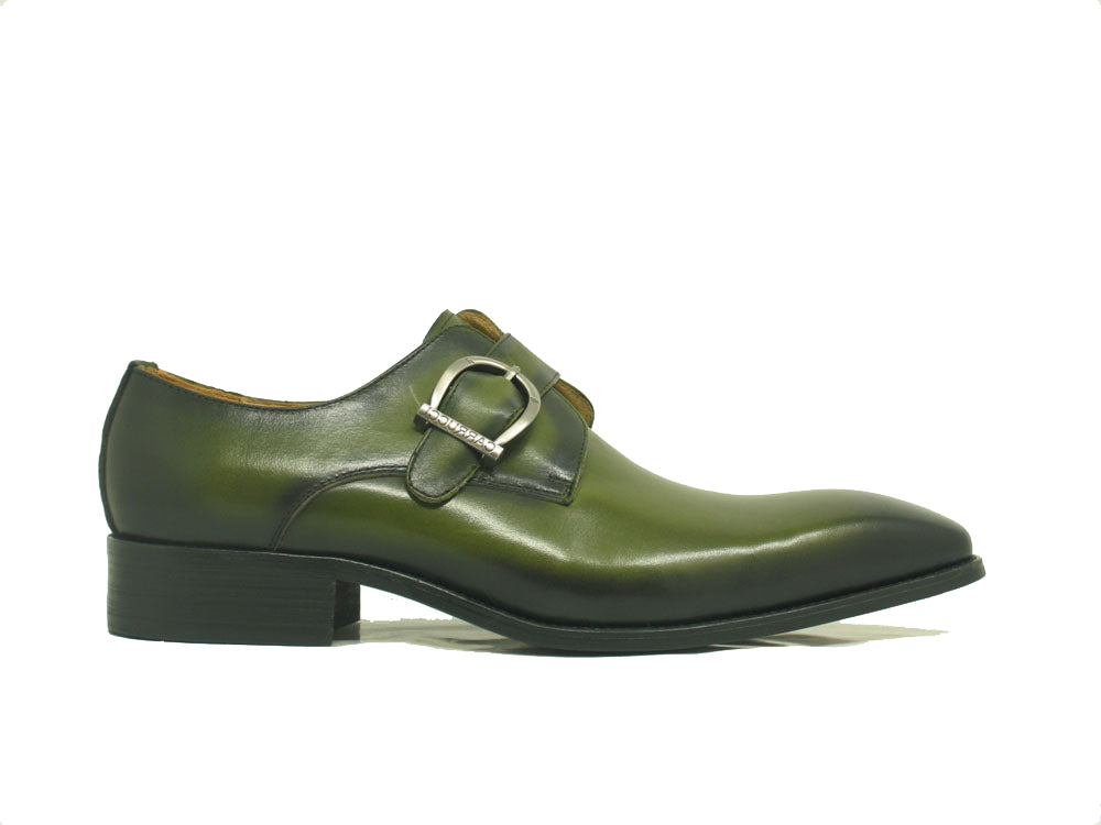 Signature Buckle Monk Strap Loafer
