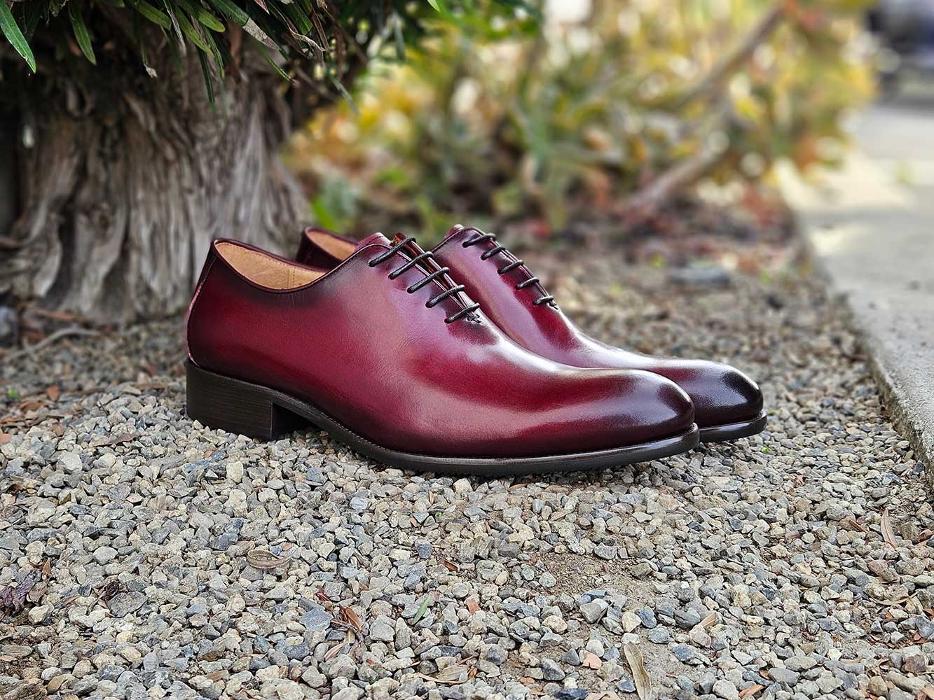 Calfskin Whole Cut Lace-up Oxford