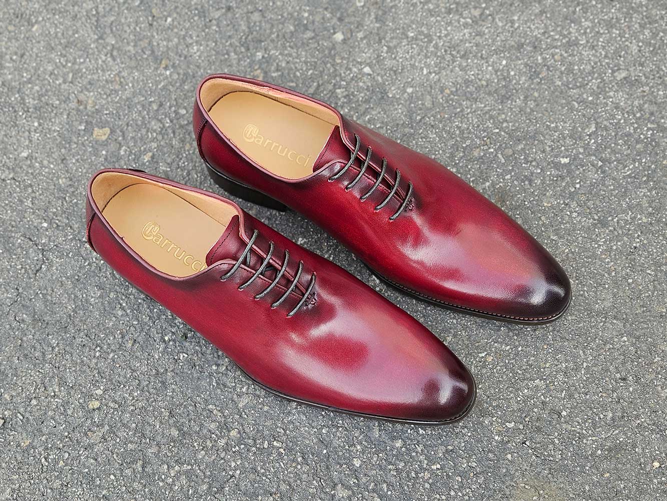 Calfskin Whole Cut Lace-up Oxford