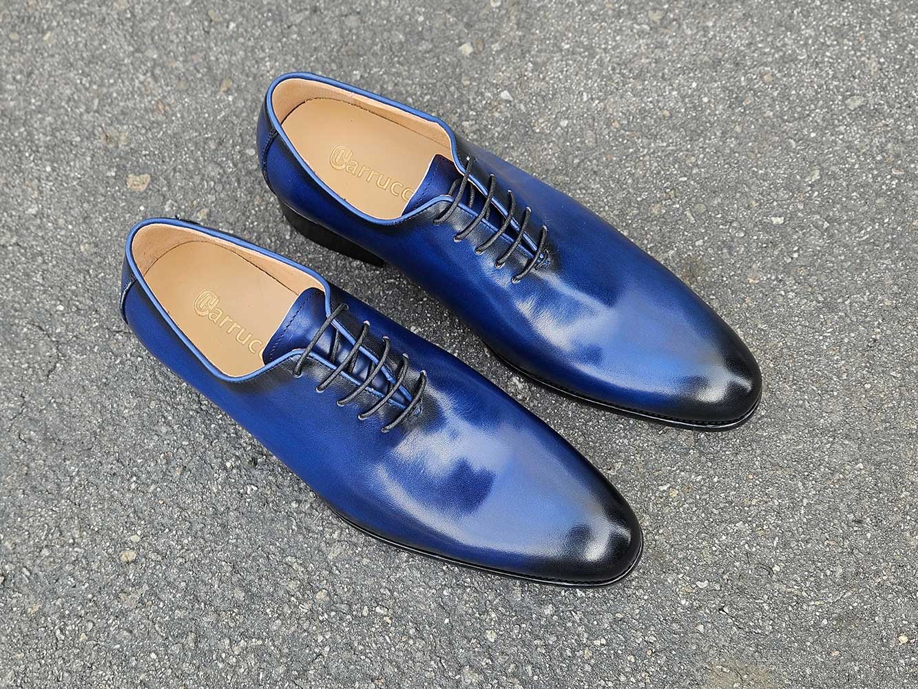 Calfskin Whole Cut Lace-up Oxford