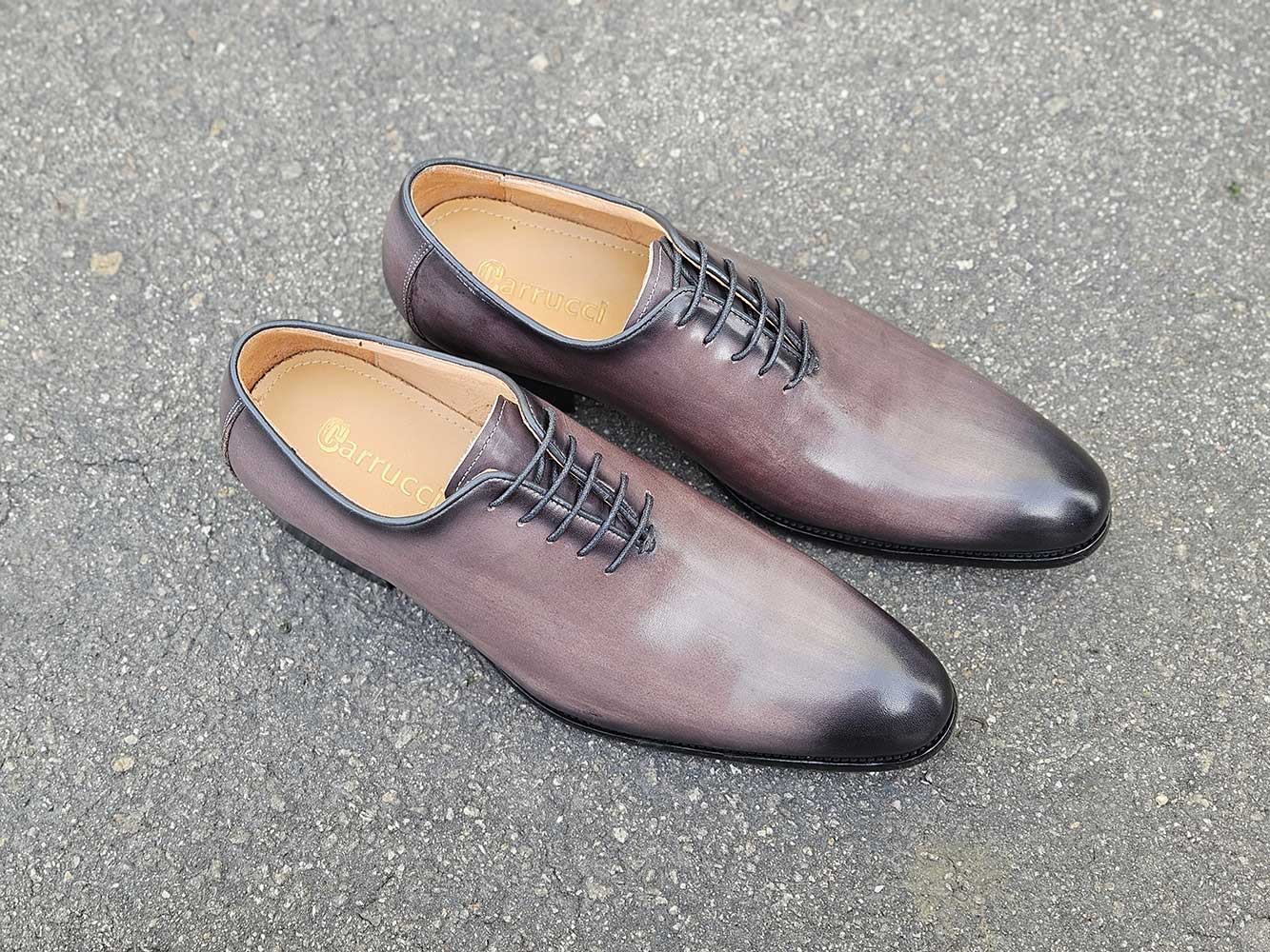 Calfskin Whole Cut Lace-up Oxford