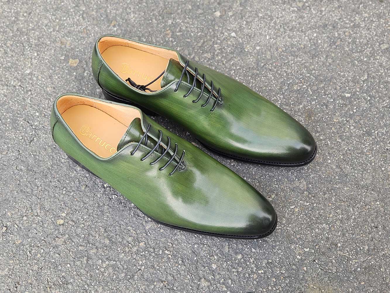 Calfskin Whole Cut Lace-up Oxford