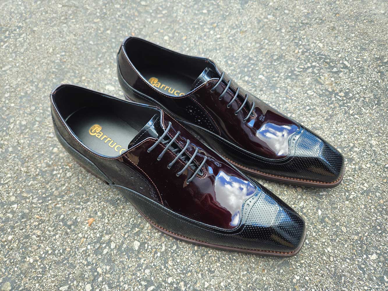 Modern Patent Leather Oxford