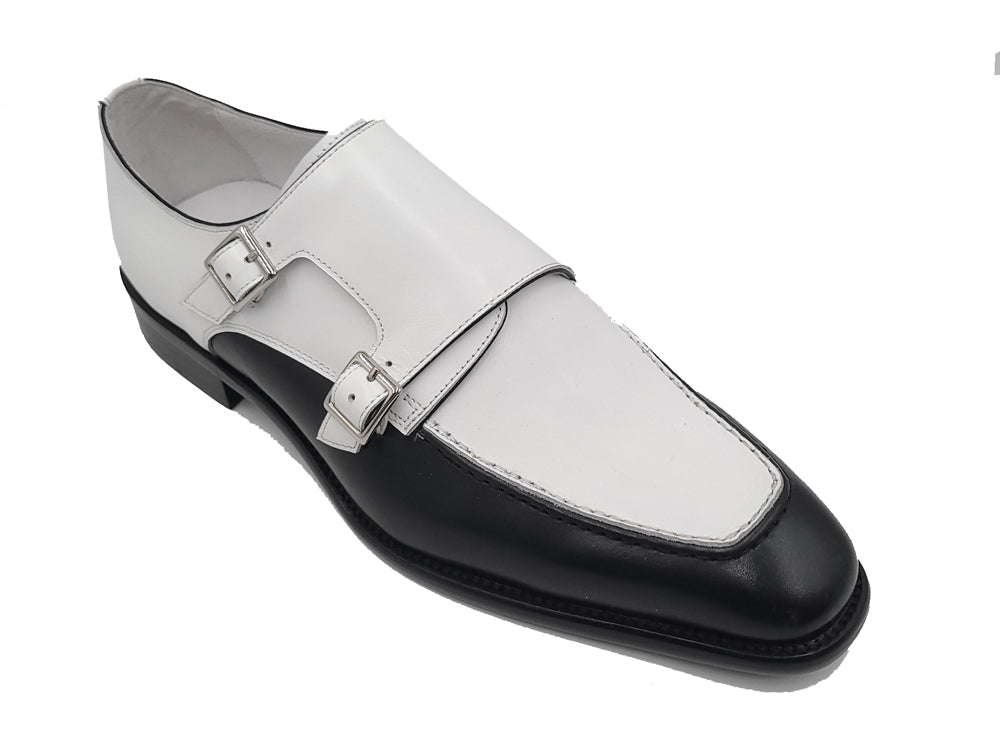 Double Monk Two Tone Loafer