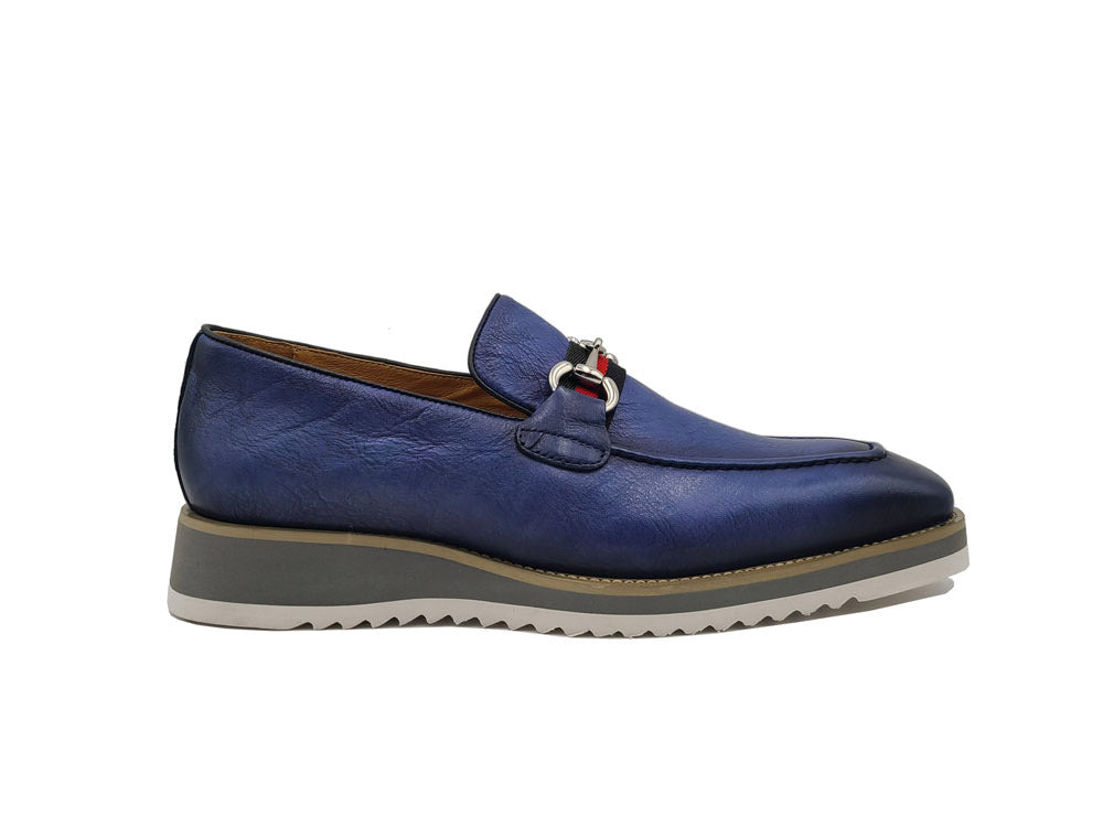 Calfskin Slip-On Horsebit Loafer