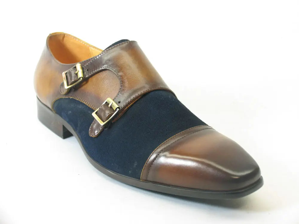 KS524-16SC Double Monk Strap Carrucci