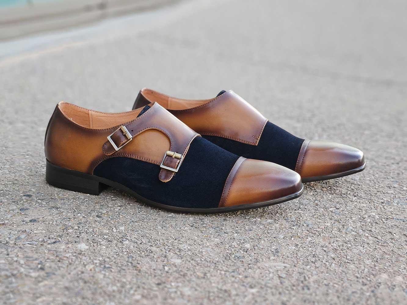 KS524-16SC Double Monk Strap