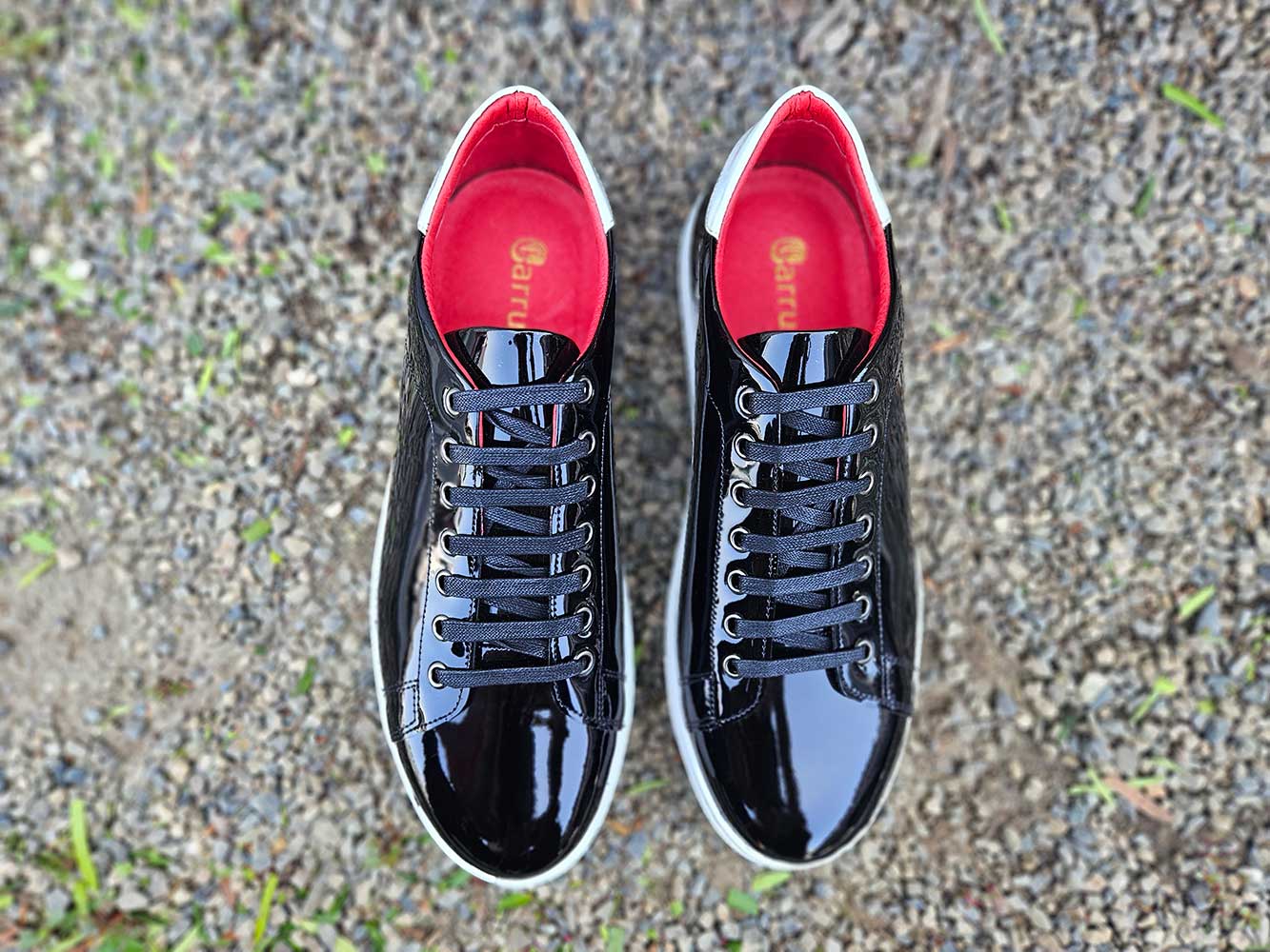 Patent Leather Dress Sneaker