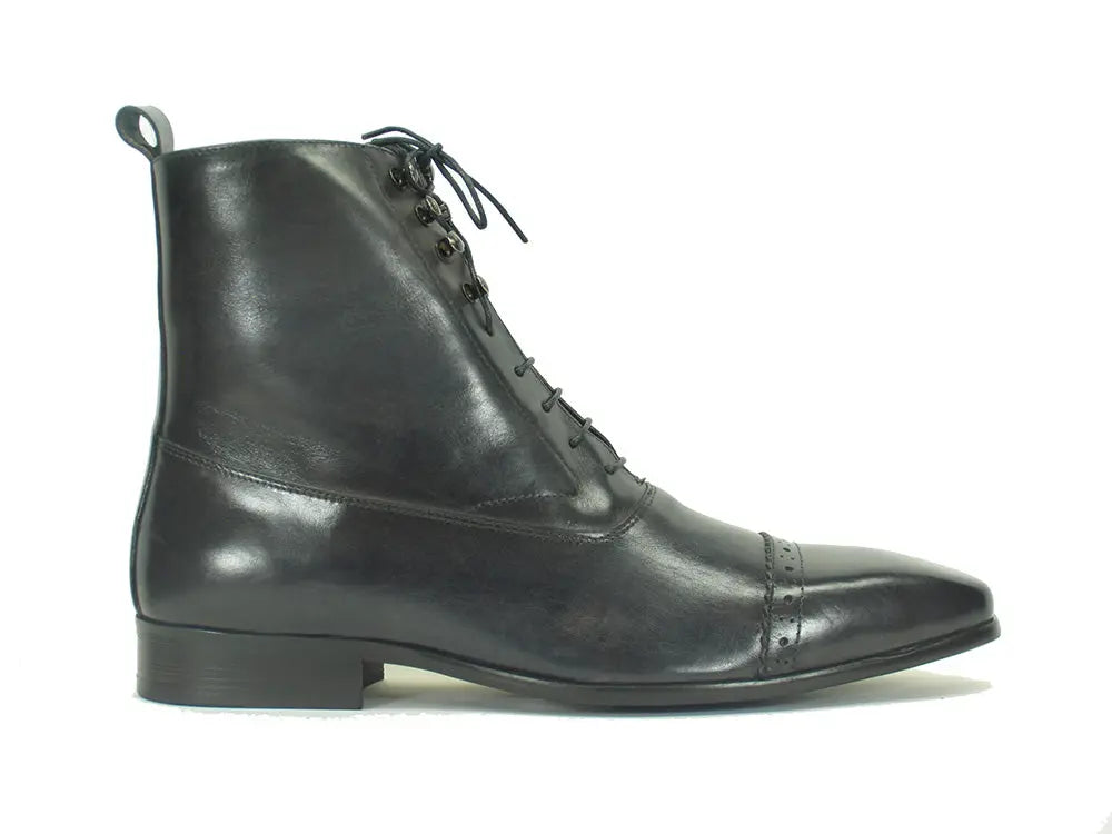 Lace-up Zip Boots Carrucci