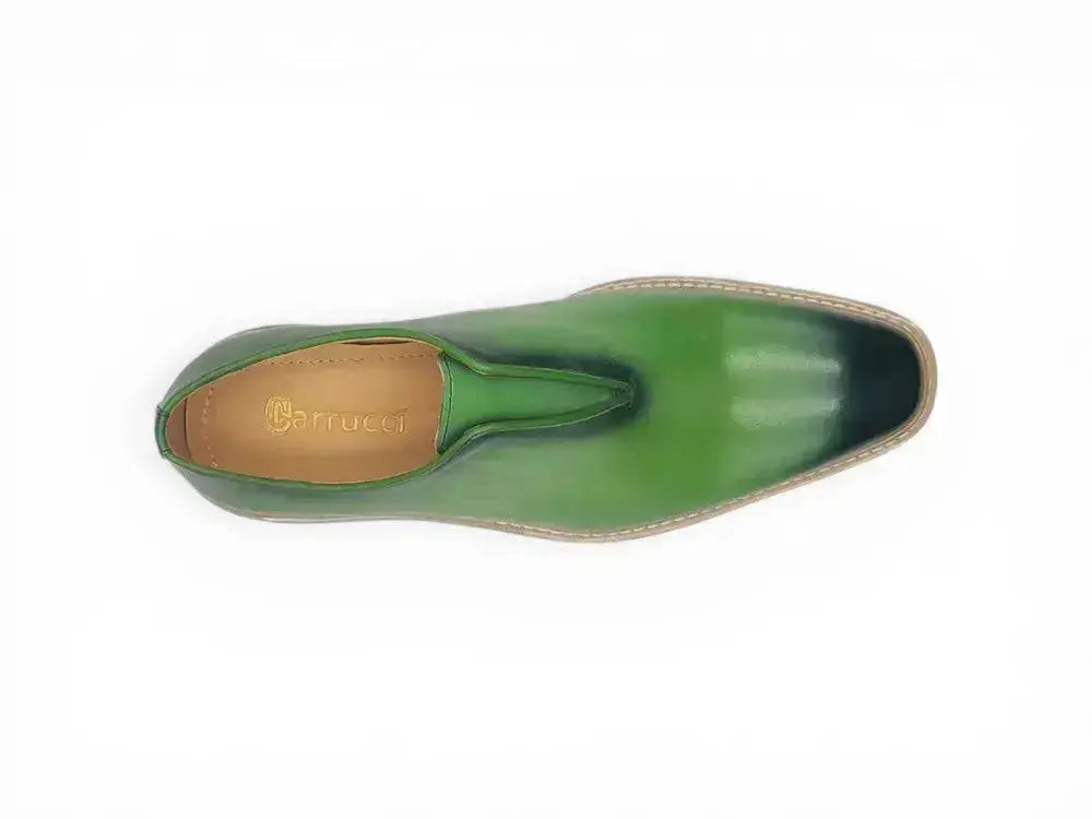 Laceless Loafer with Contrast color lightweight sole Carrucci