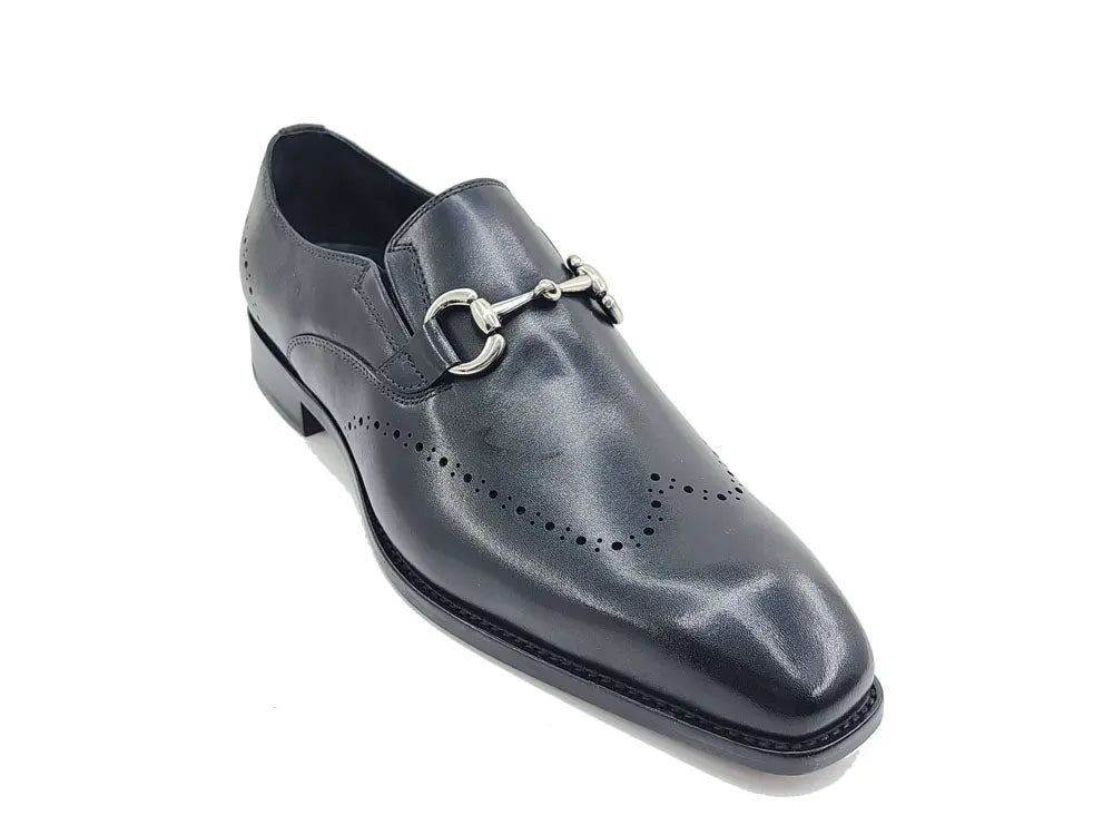 Leather Sole Horsebit Loafer Carrucci