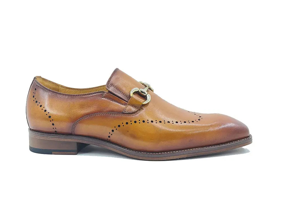 Leather Sole Horsebit Loafer Carrucci