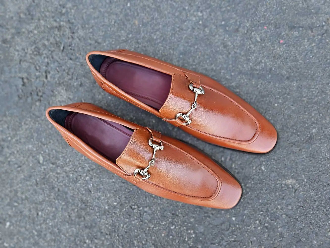 Leather Sole Horsebit Loafer Carrucci