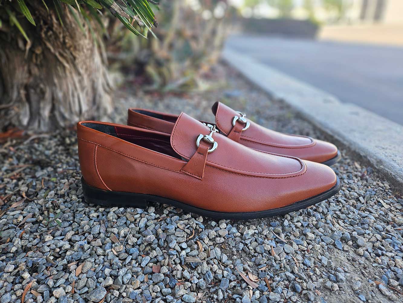 Leather Sole Horsebit Loafer Carrucci