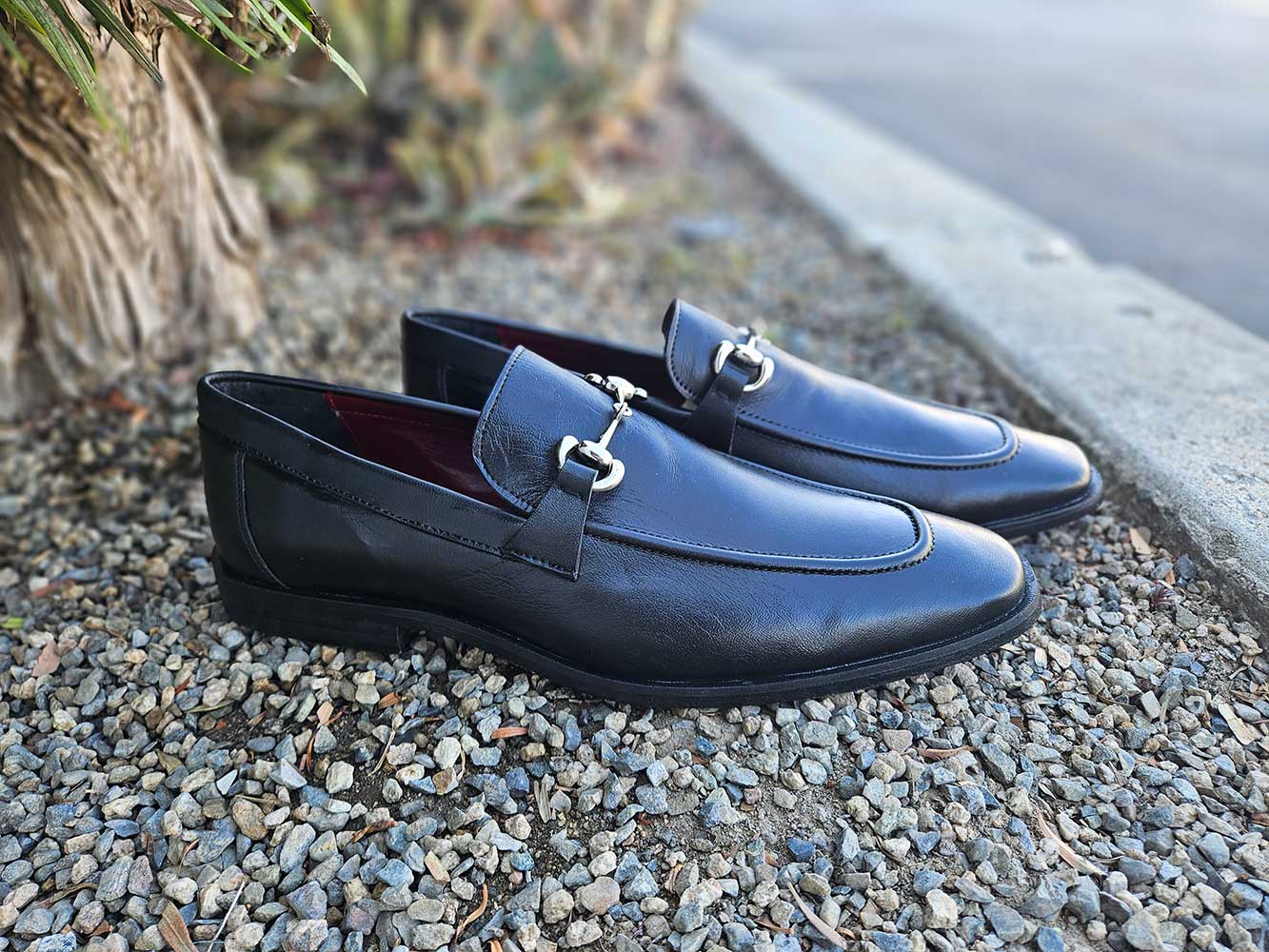 Leather Sole Horsebit Loafer Carrucci