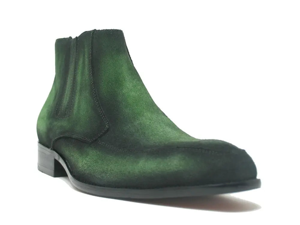 Leather Suede Chelsea Boots Carrucci