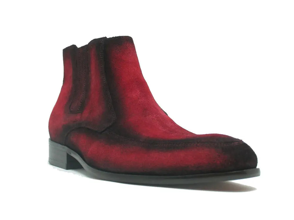 Leather Suede Chelsea Boots Carrucci