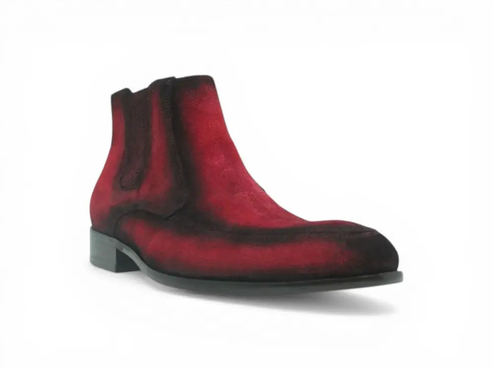 Leather Suede Chelsea Boots Carrucci