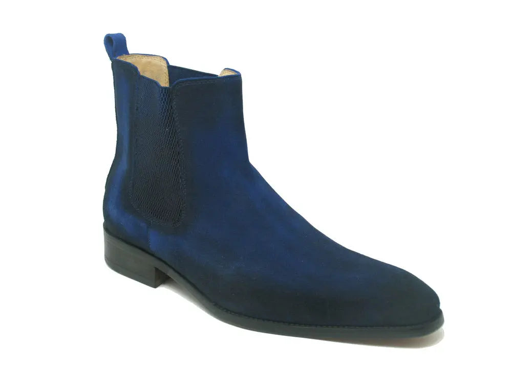 Leather Suede Chelsea High Boots Carrucci