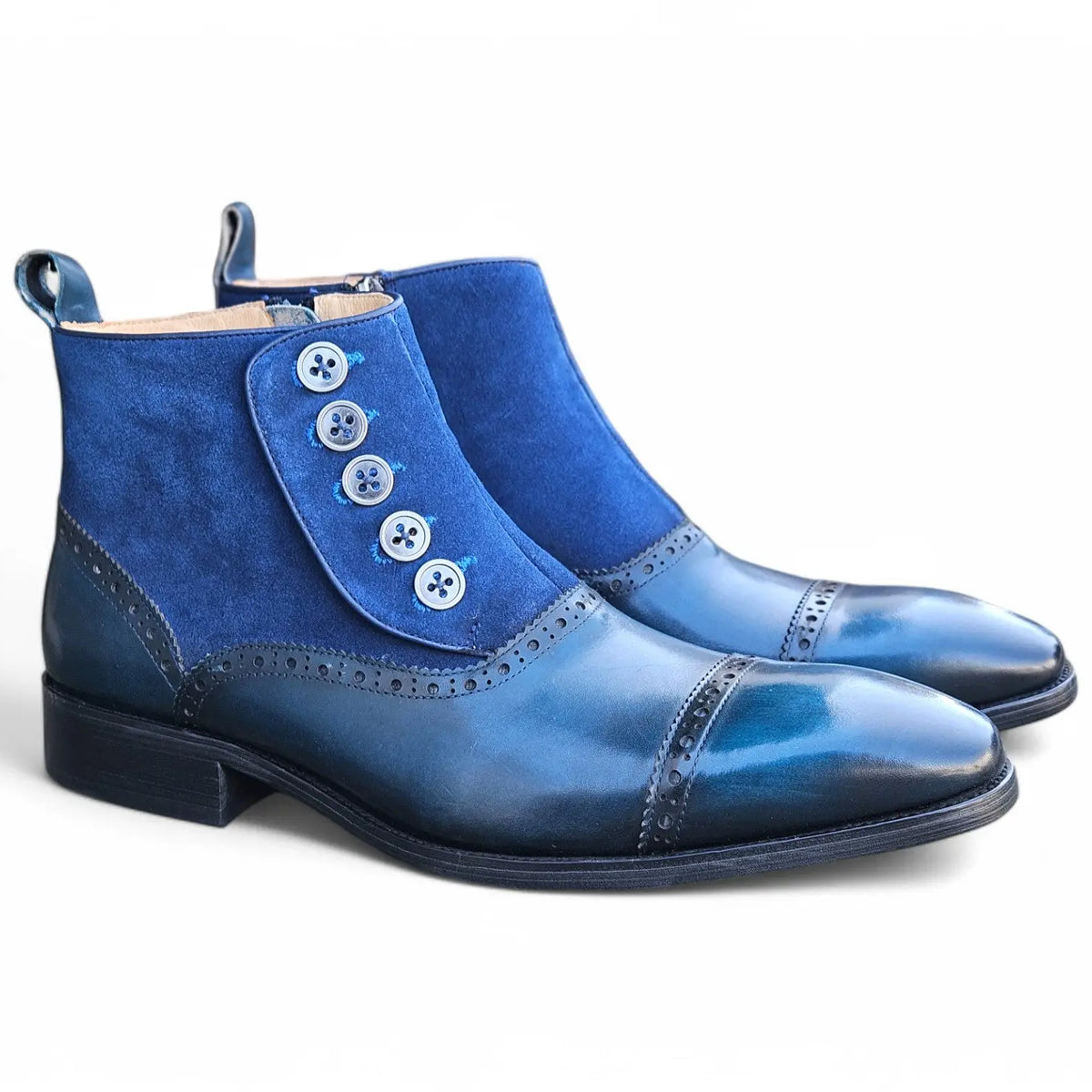 Carruci suede boots Leather & Suede Slip-On Boot - Carrucci Shoes main image 2