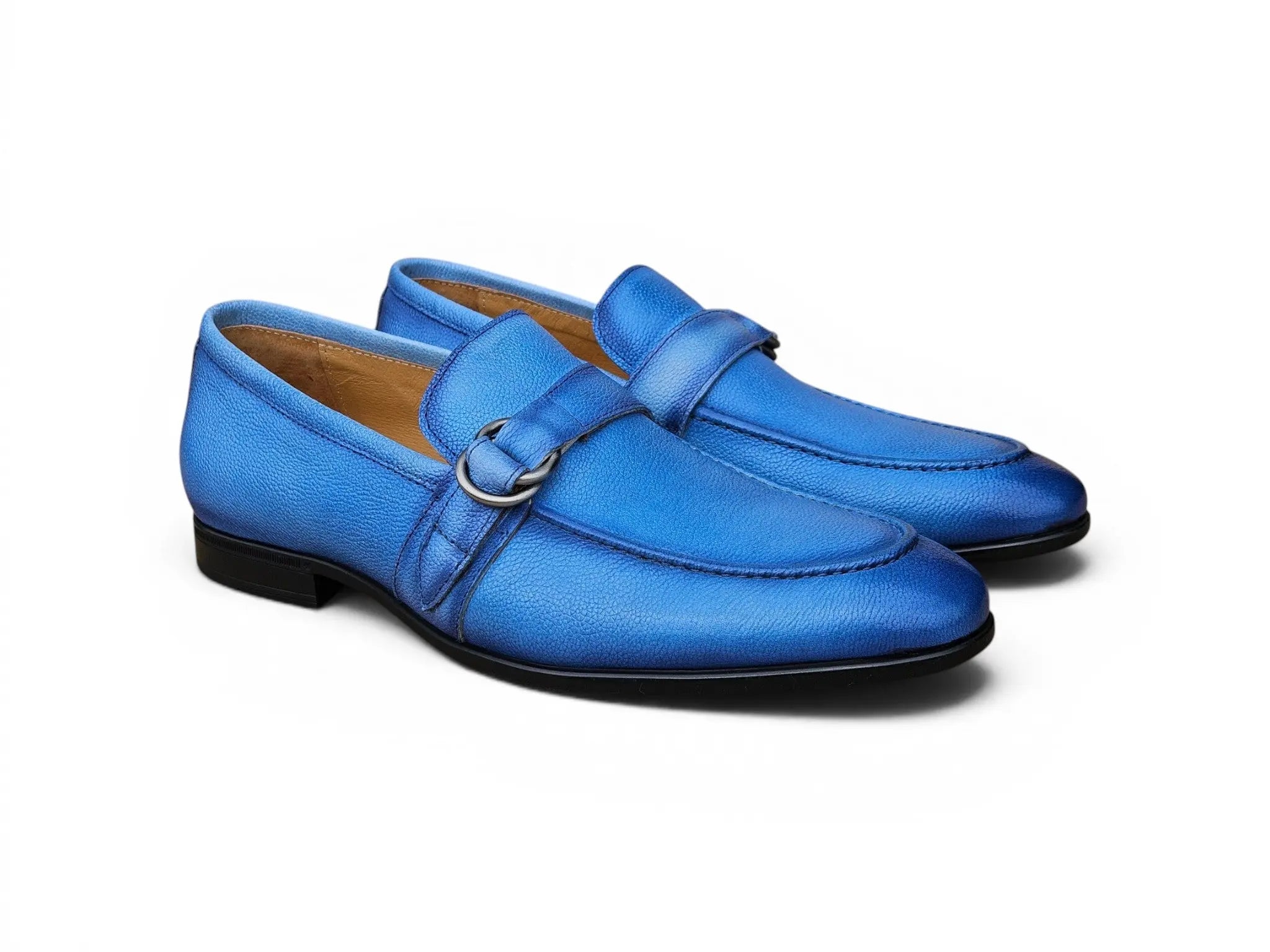Loafer Shoes in Double D-Ring Carrucci