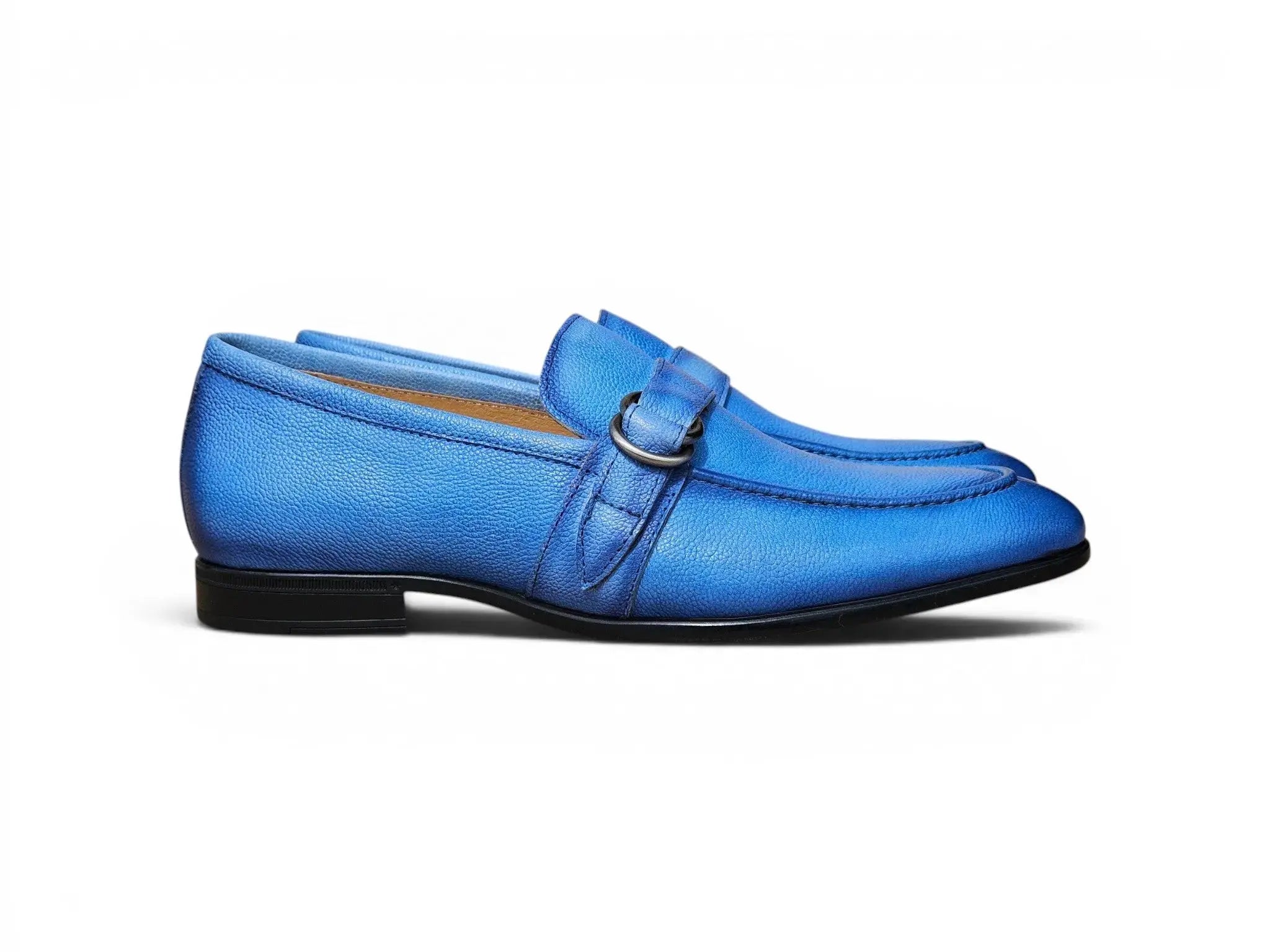 Loafer Shoes in Double D-Ring Carrucci