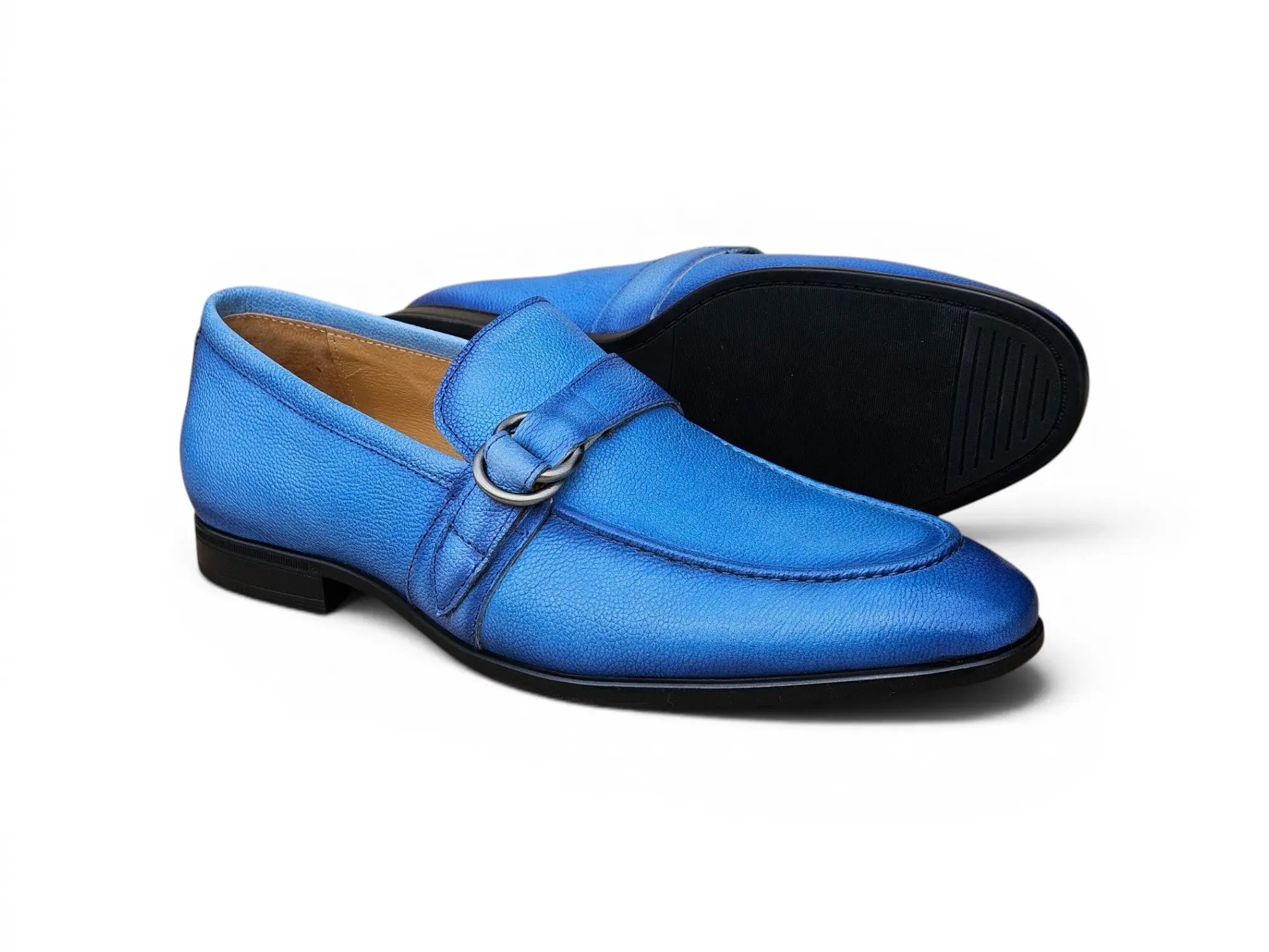 Loafer Shoes in Double D-Ring Carrucci