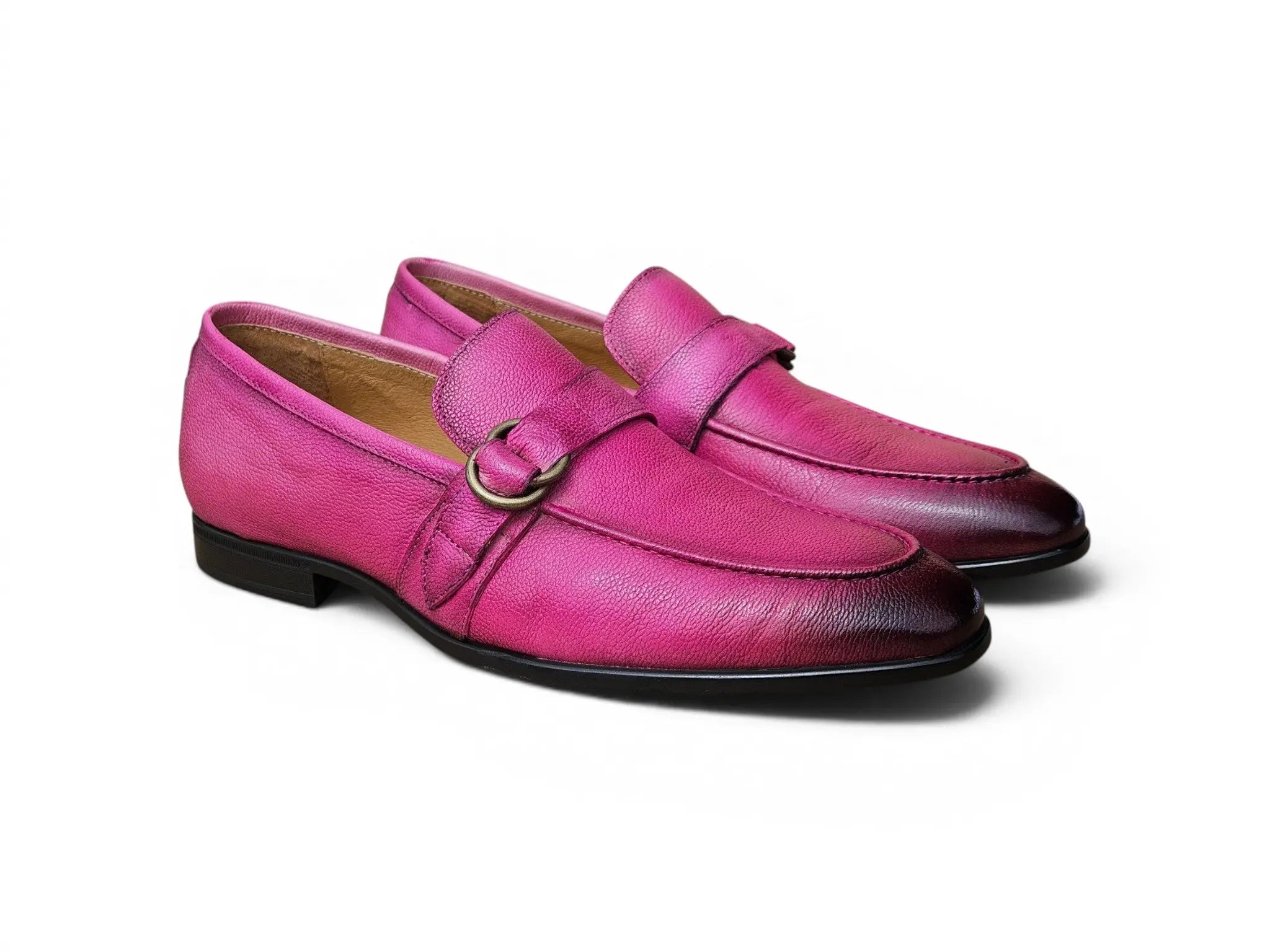 Loafer Shoes in Double D-Ring Carrucci