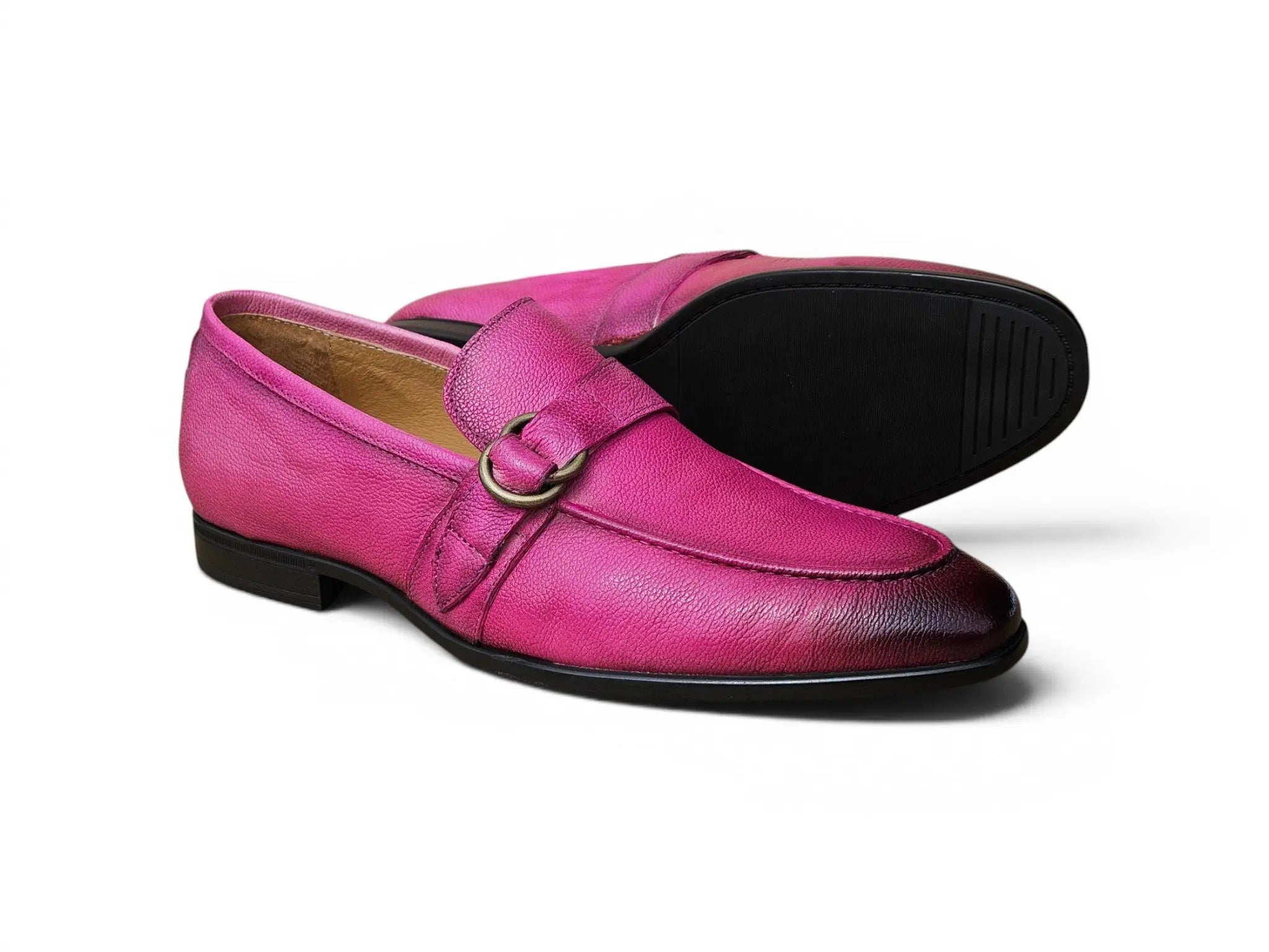 Loafer Shoes in Double D-Ring Carrucci