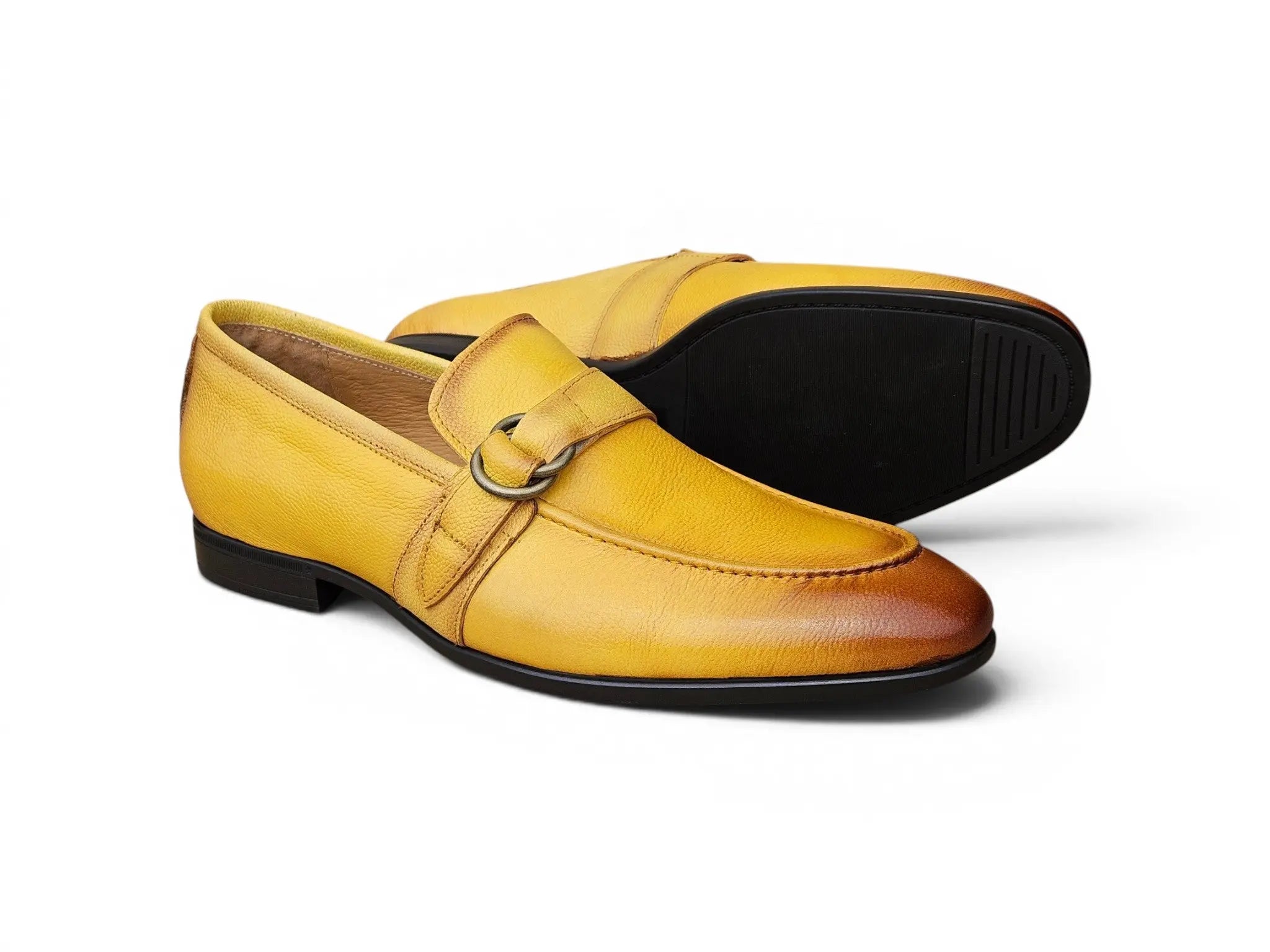 Loafer Shoes in Double D-Ring Carrucci