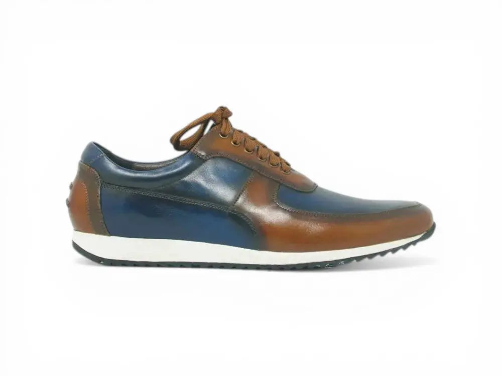 Men's Calfskin Leather Sneaker Carrucci