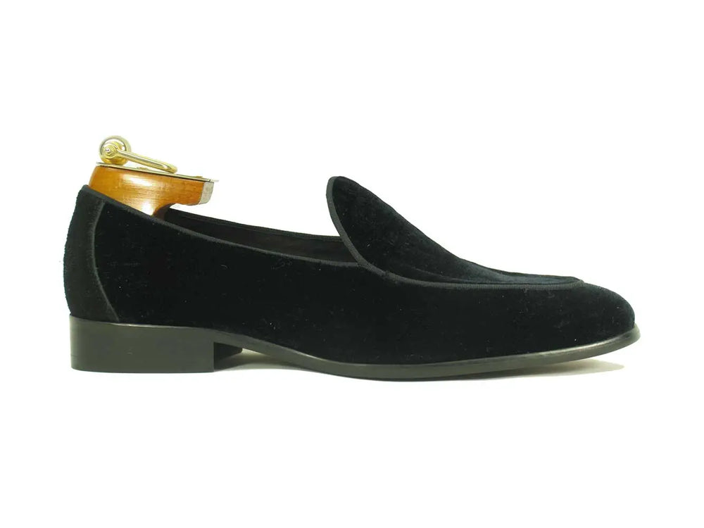 Men's Velvet Prom Shoe - Carrucci Shoes Red / 12 Men's Velvet Prom Shoe - Carrucci Shoes Red / 12
