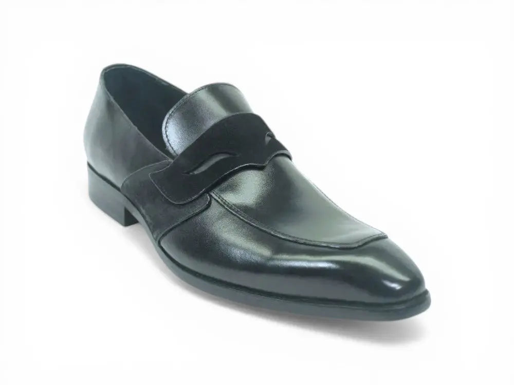 Mixed Media Modern Penny Loafer Carrucci
