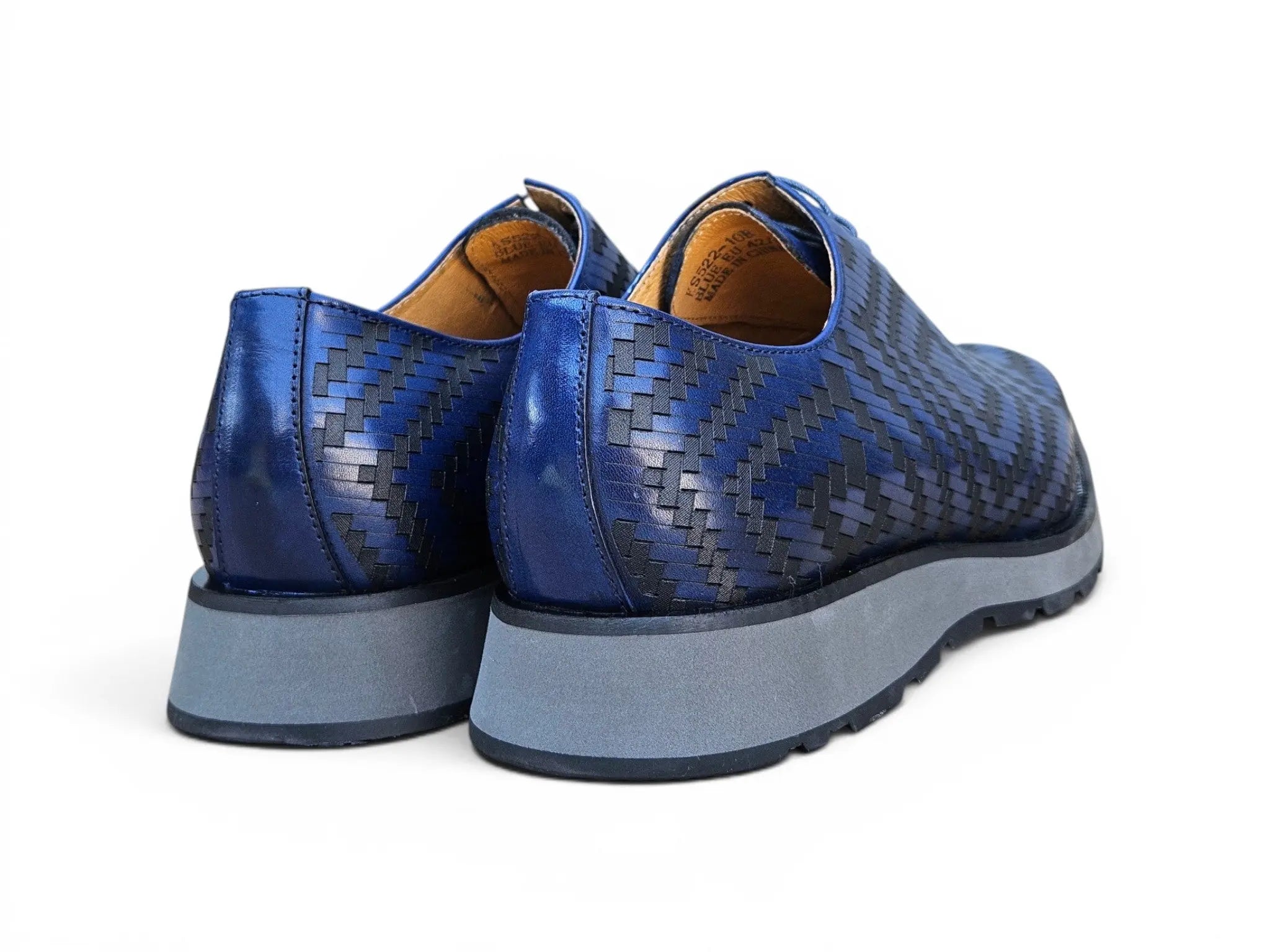 Mosaic Leather Oxford Carrucci