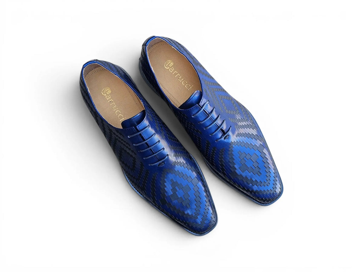 Mosaic Leather Oxford Carrucci