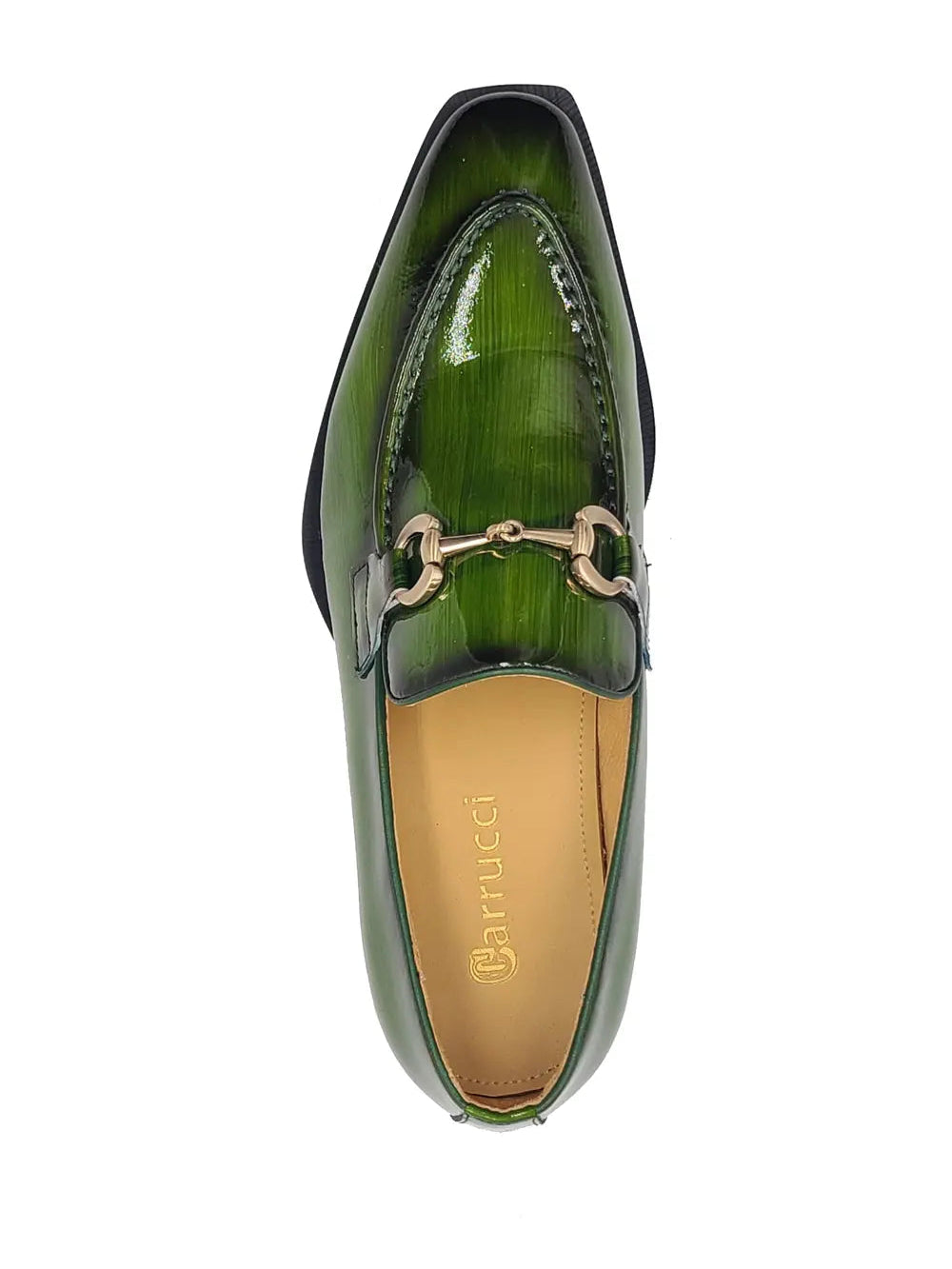 Patent Leather Buckle Loafer Carrucci