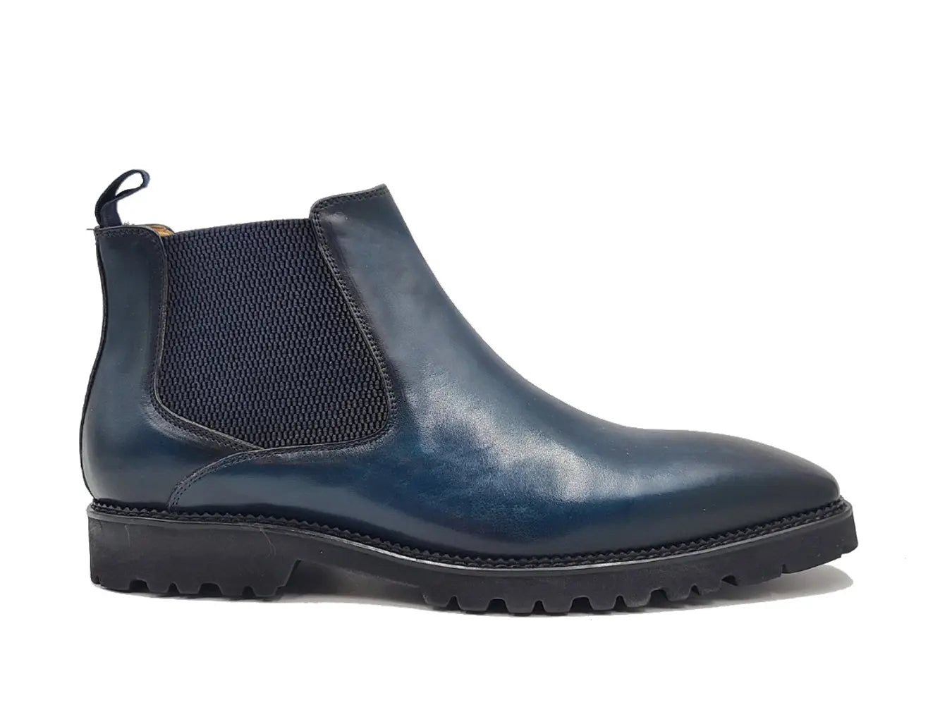 Patina Chelsea Boot Lug Sole Carrucci