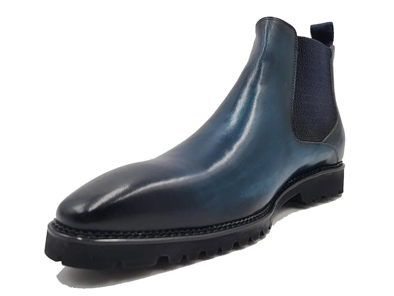 Patina Chelsea Boot Lug Sole Carrucci