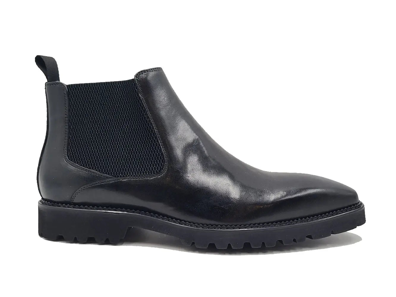 Patina Chelsea Boot Lug Sole Carrucci