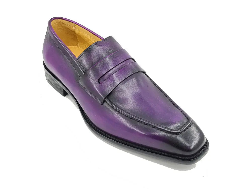 Patina Finished Penny Loafer Carrucci