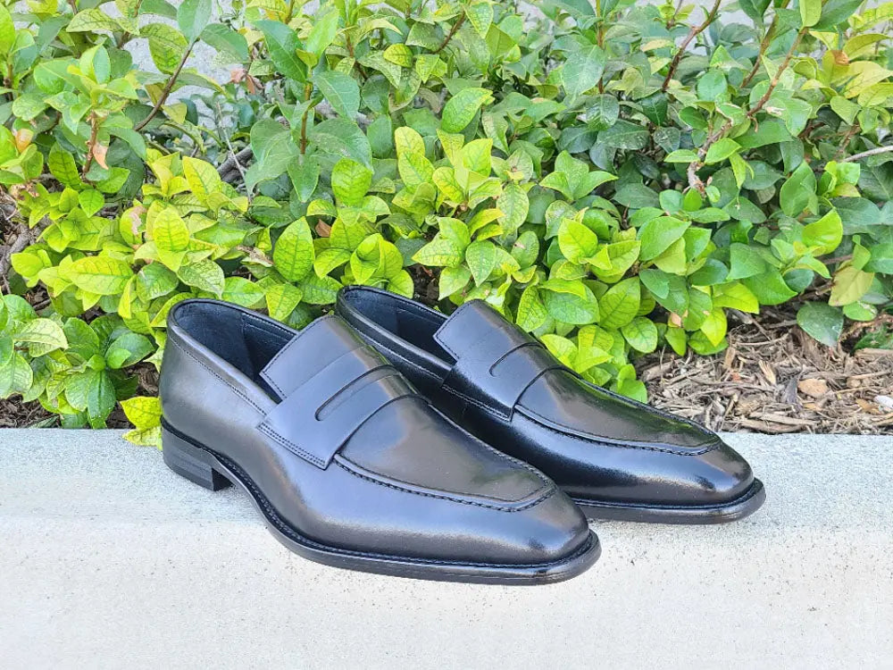 Patina Finished Penny Loafer Carrucci