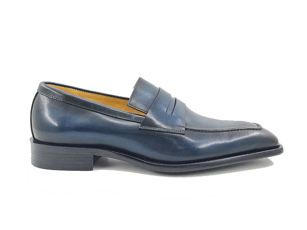 Patina Finished Penny Loafer Carrucci