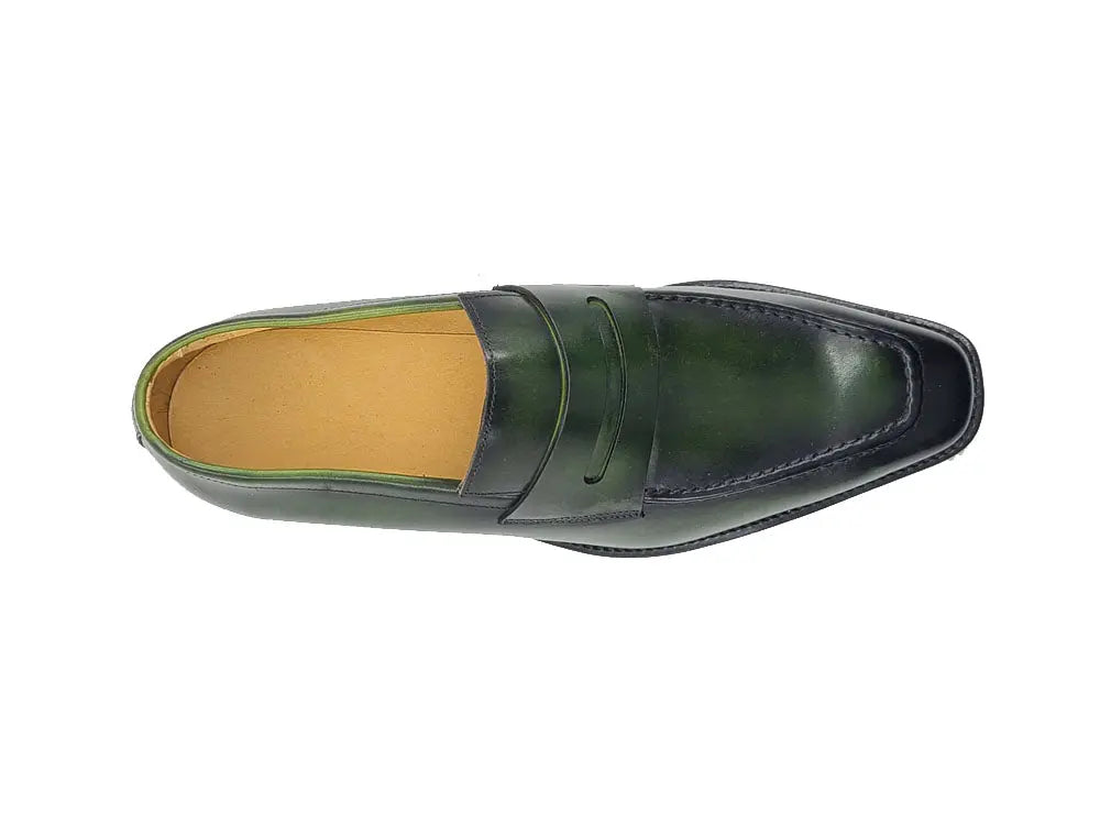 Patina Finished Penny Loafer Carrucci