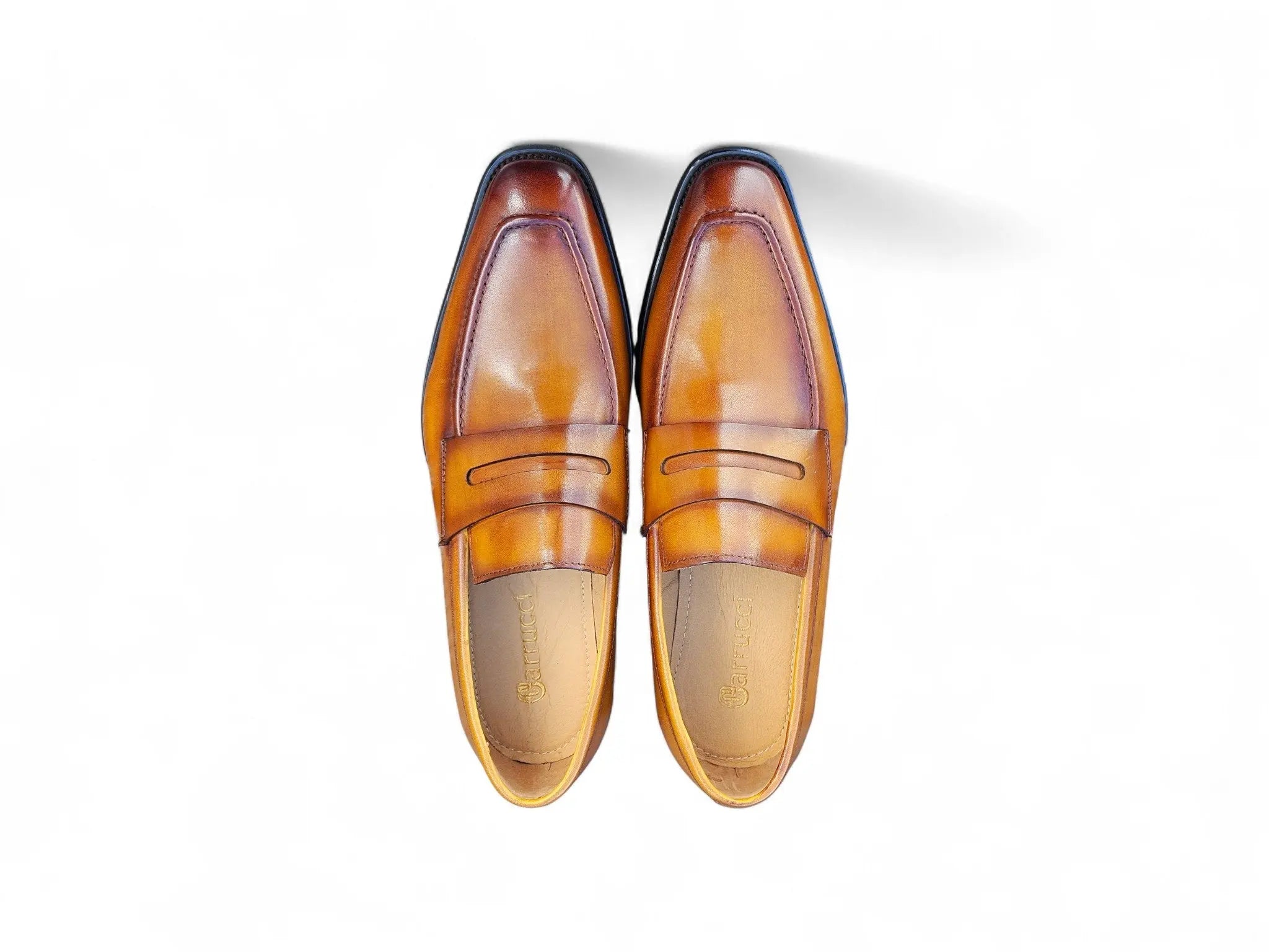 Patina Finished Penny Loafer Carrucci