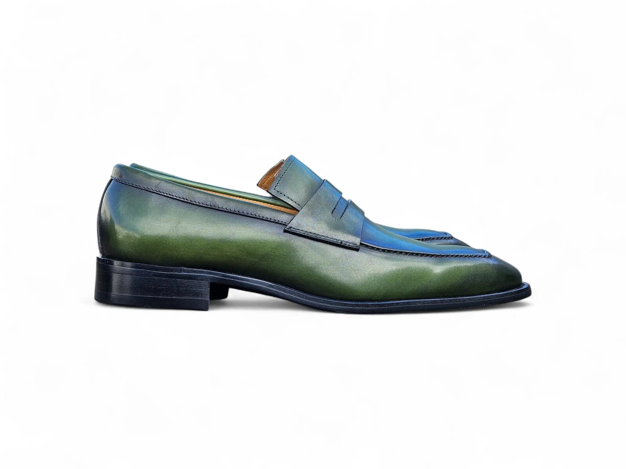Patina Finished Penny Loafer Carrucci