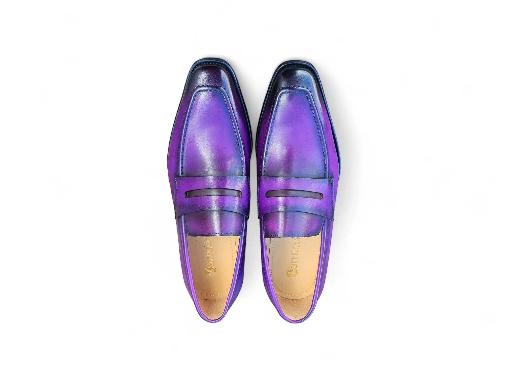 Patina Finished Penny Loafer Carrucci
