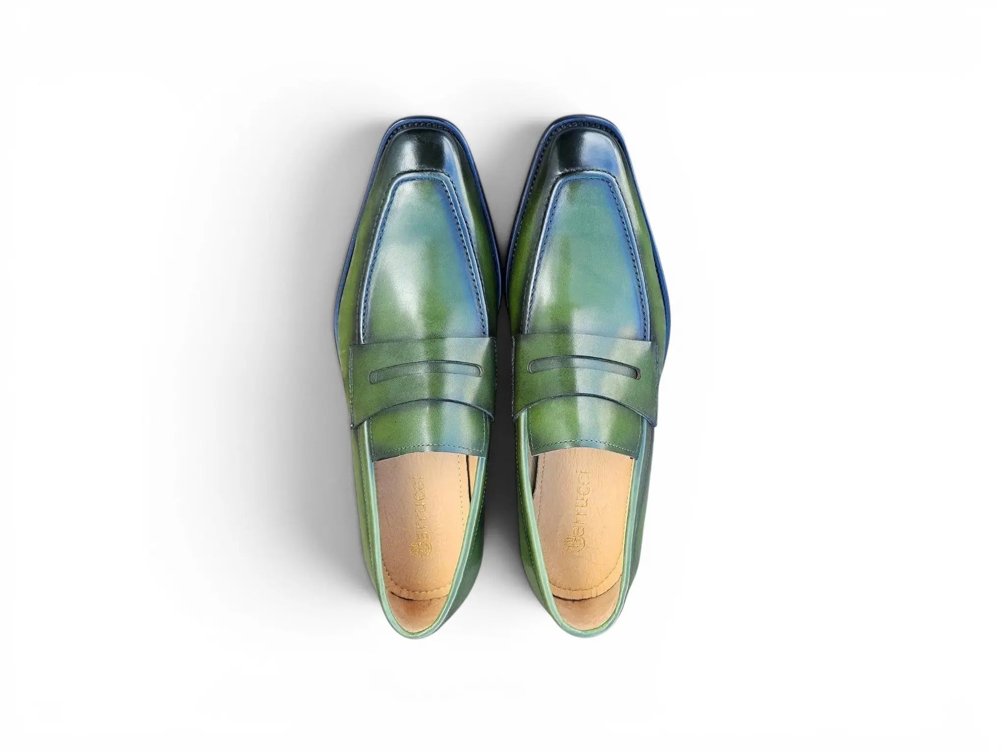 Patina Finished Penny Loafer Carrucci