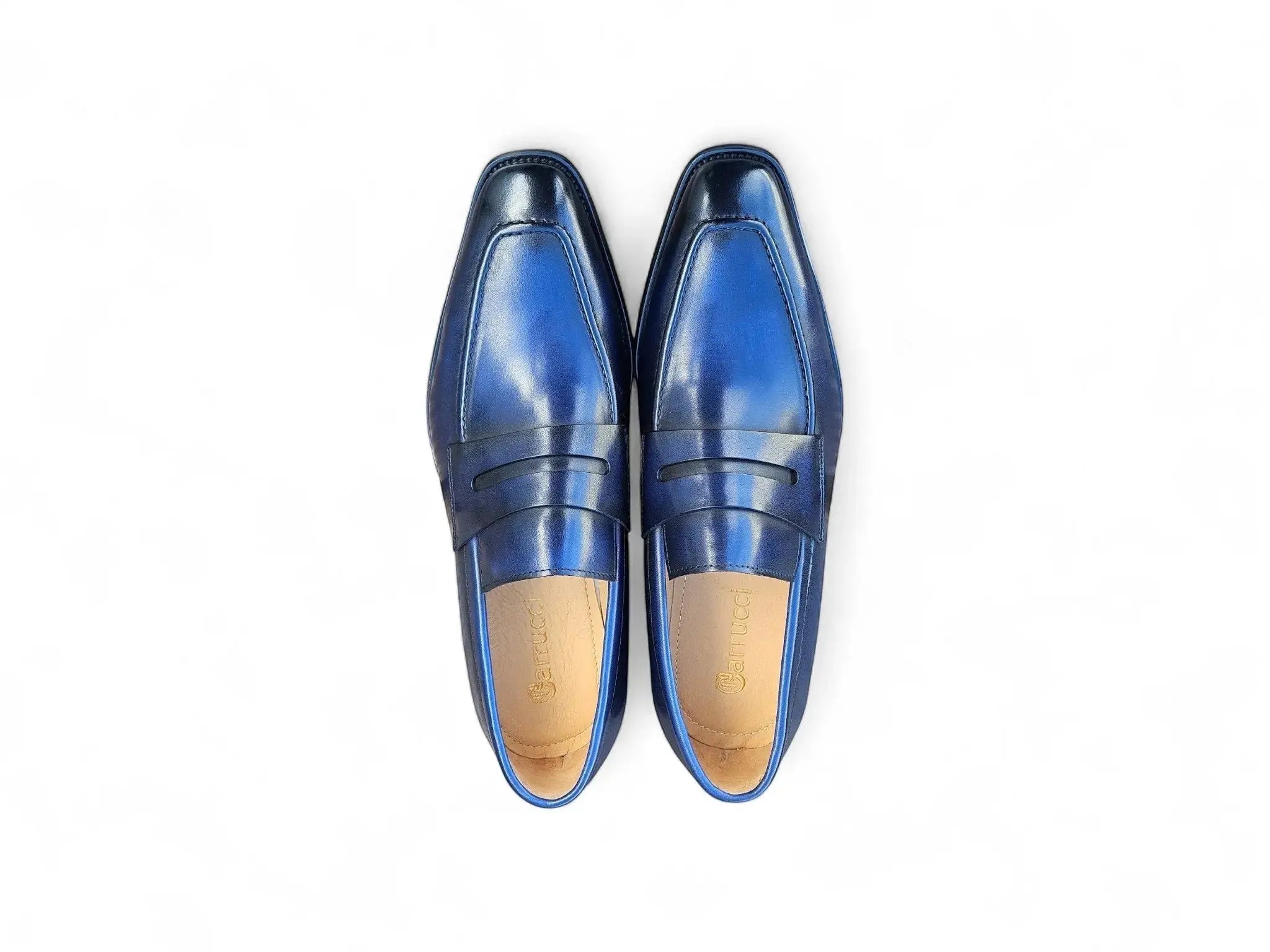 Patina Finished Penny Loafer Carrucci